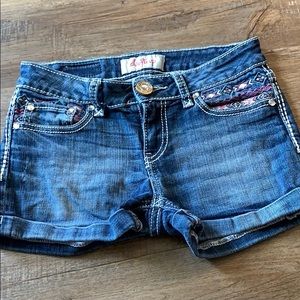 DayTrip jean shorts